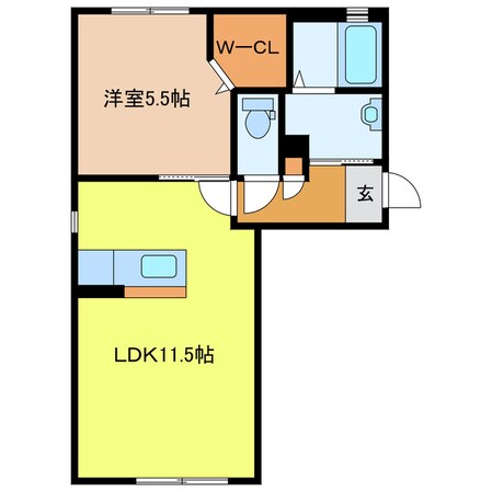 セミューの物件間取画像